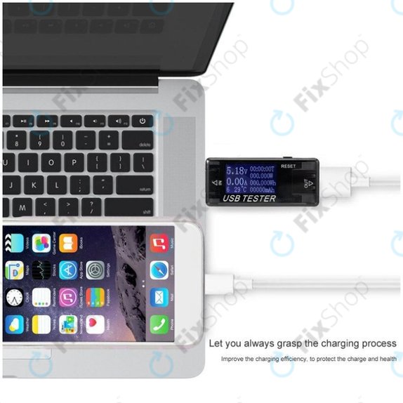 Tester ładowania USB do smartfonów, Phonefix KWS-V21