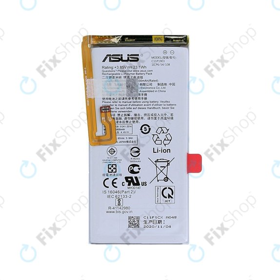 Bateria do Asus ROG Phone 3 ZS661KS, C11P1903 5800mAh, 0B200-03720100, Genuine Service Pack