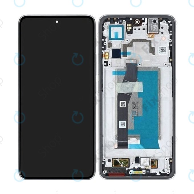 Wyświetlacz do Xiaomi 14T, Ekran dotykowy z ramką, Titan Gray, 5600040N12A00, Genuine Service Pack
