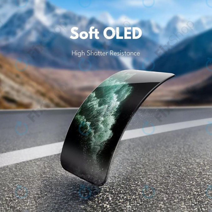 Wyświetlacz Soft OLED dla iPhone 16e, 17e, Ekran dotykowy z ramką, FixPremium