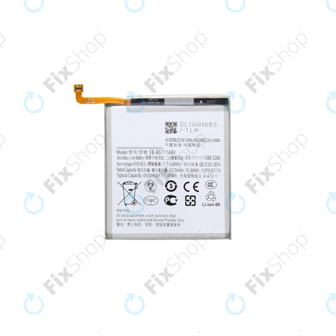 Bateria do Samsung S23 FE S711B, EB-BS711ABY, 4500mAh