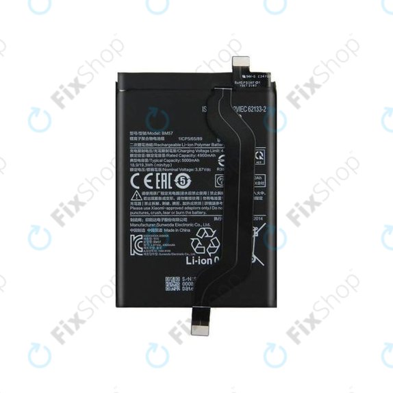 Bateria do Xiaomi Redmi Note 10 Pro 5G, BM57, 5000mAh