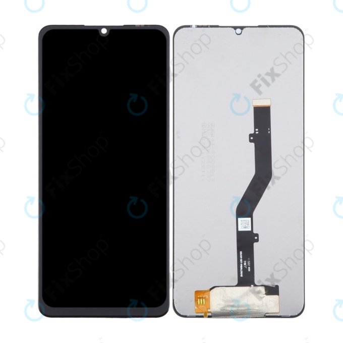 Wyświetlacz do ZTE Blade A72s, Ekran dotykowy bez ramki, TFT