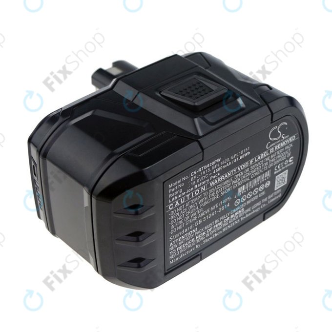 Bateria do Ryobi 18V ONE+, 4500mAh, Li-Ion, 18V, RB1820C, RB18L25, RB1840X, RB1850X, RB18L50, HQ