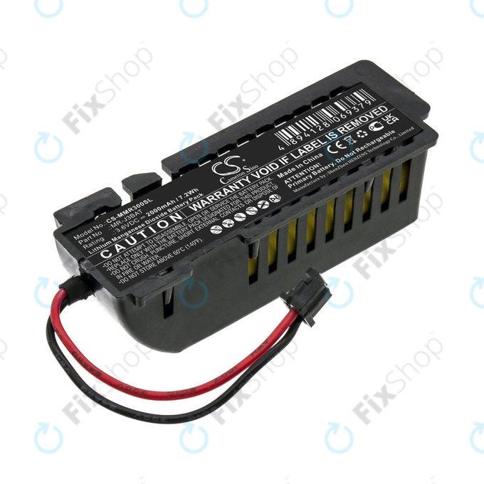 Bateria do Mitsubishi Melservo MR-J3, 2000mAh, Li-MnO2, 3.6V, MR-J3BAT, HQ