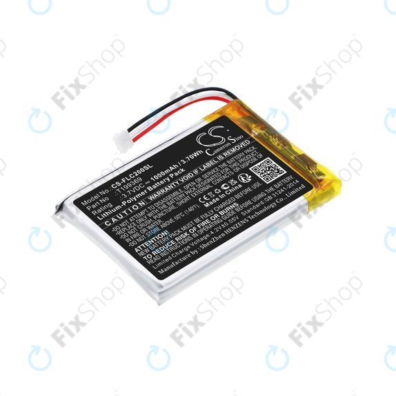 Bateria do FLIR C2, C3, 1000mAh, Li-Pol, 3.7V, T199369, HQ