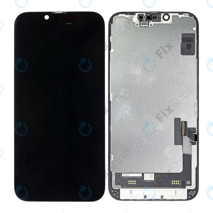 Wyświetlacz dla iPhone 14, Ekran dotykowy z ramką, Refurbished