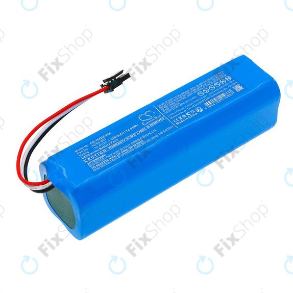 Bateria do Tesla Robostar iQ500, iQ600, 5200mAh, Li-Ion, 14.4V, N789-603, HQ