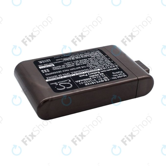 Bateria do Dyson DC12, DC16, BP-01, 912433-01, Li-Ion, 22,2V 2000mAh, HQ