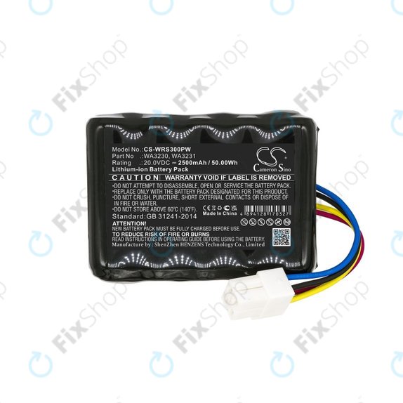 Bateria do Worx Landroid S-series, WR-series, 50032492, 50032774, WA3230, WA3231, 2500mAh, HQ