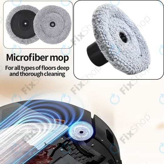 Boczna ściereczka mopująca, 2 szt. do Xiaomi Roborock Saros 10