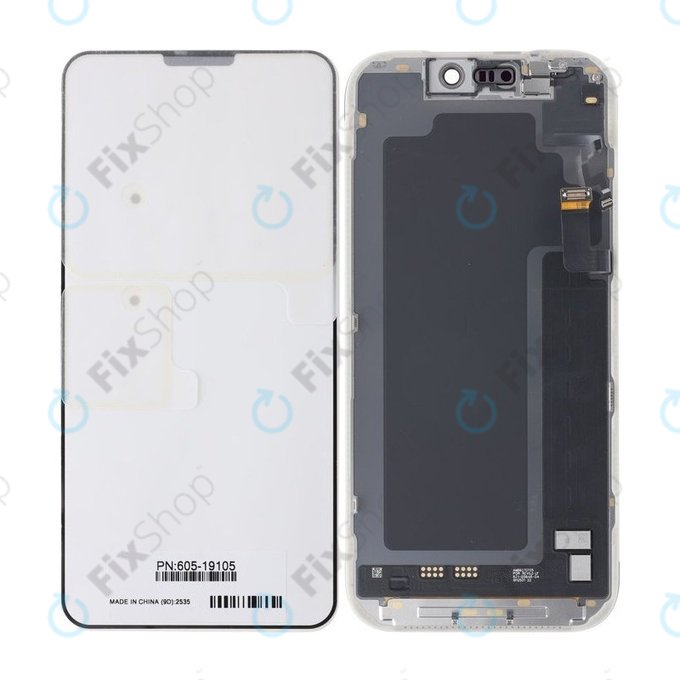 Wyświetlacz OLED do iPhone 17 Pro, Ekran dotykowy z ramką, 661-56125, Genuine Apple