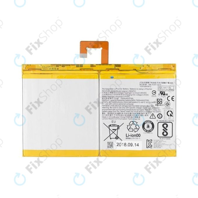 Bateria do Lenovo Tab 4 10" TB-X304, 10 Plus TB-X704F, L16D2P31, 7000mAh