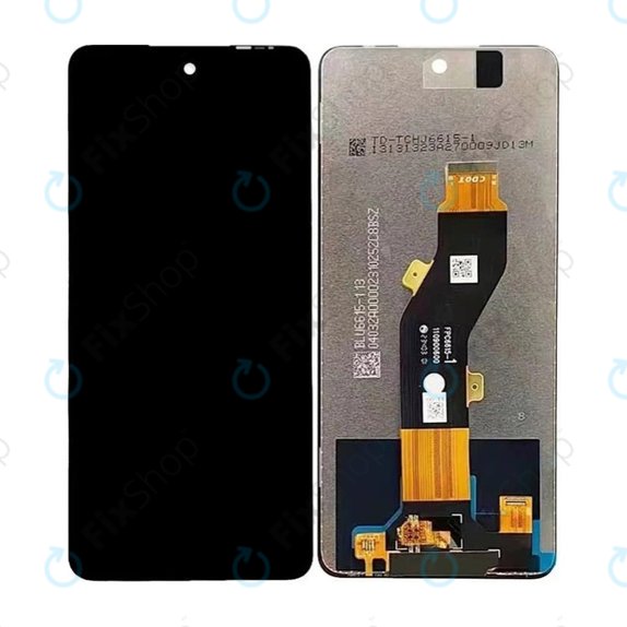 Wyświetlacz do Infinix Hot 40i, Ekran dotykowy bez ramki, TFT
