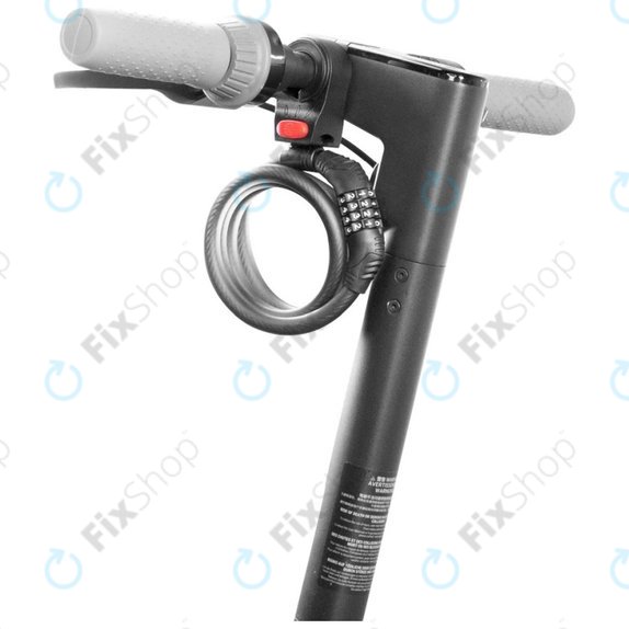 Zamek kablowy szyfrowy do Segway Kickscooter P100SE, Ninebot ES1, ES2, ES4, E22, E25