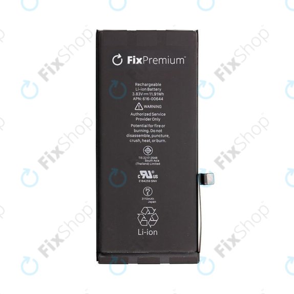 Bateria 10 Pack dla iPhone 11, 3110mAh, FixPremium