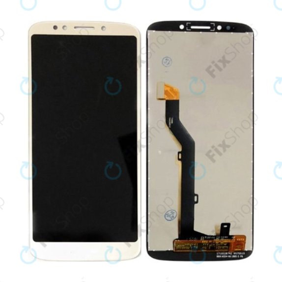Wyświetlacz do Motorola Moto G6 Play XT1922, Ekran dotykowy bez ramki, Złoty, Gold, TFT