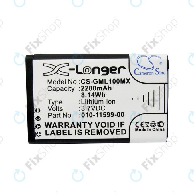 Bateria do Garmin E1, E2, Garmin Virb Elite, 2200mAh, Li-Ion, 3.7V, 010-11599-00, HQ