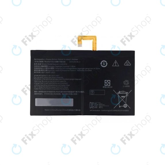 Bateria do Lenovo TAB 2 A10-70, TB2-X30, L14D2P31, 7000mAh