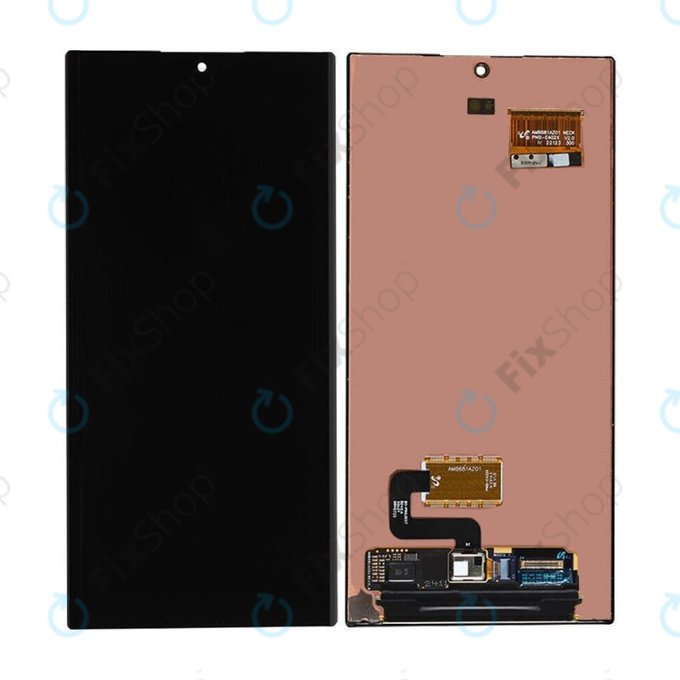 Wyświetlacz OLED do Samsung S22 Ultra S908B, Ekran dotykowy bez ramki