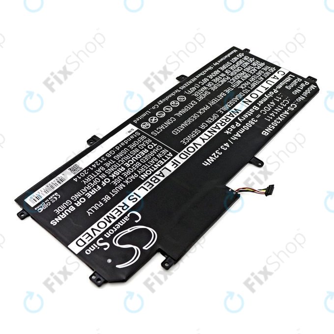 Bateria do Asus Zenbook UX305, 3800mAh, Li-Pol, 11.4V, C31N1411, HQ