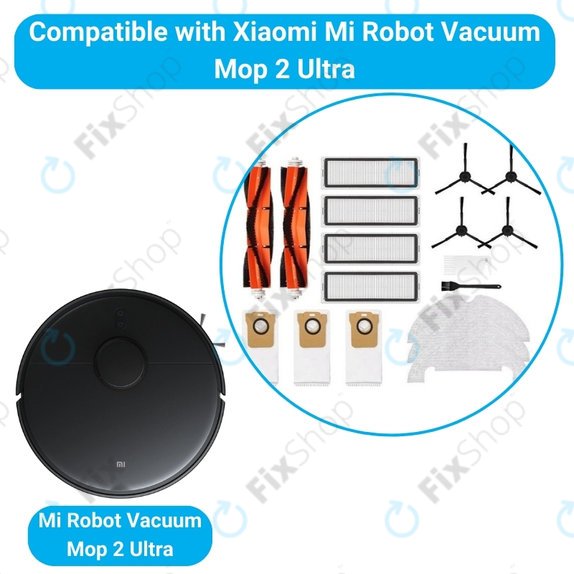 Zestaw zaawansowany do Xiaomi Mi Robot Vacuum Mop 2 Ultra