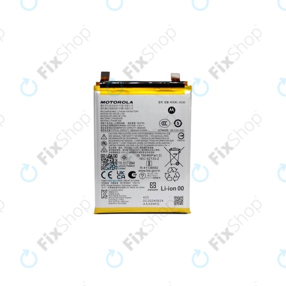 Bateria do Motorola Edge 50 Ultra, QV45, 4500mAh, SB18D97987, Genuine Service Pack
