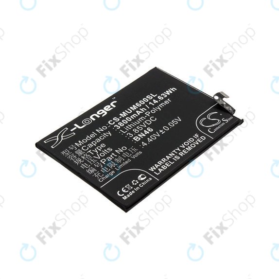 Bateria dla Xiaomi Redmi Note 8T, 3800mAh, Li-Pol, 3.85 V, BN46, HQ