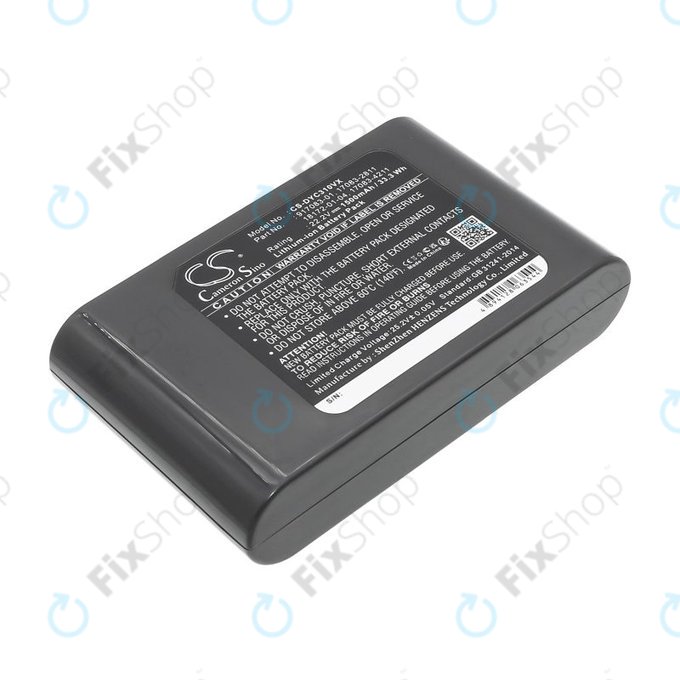 Bateria do Dyson DC31, DC34, DC35, DC44, 1500mAh, Li-Ion, 22.2V, 17083-2811, HQ