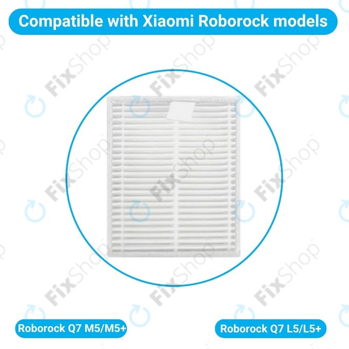 Filtr kurzu do Xiaomi Roborock Q7 M5, Q7 M5+, Q7 L5, Q7 L5+