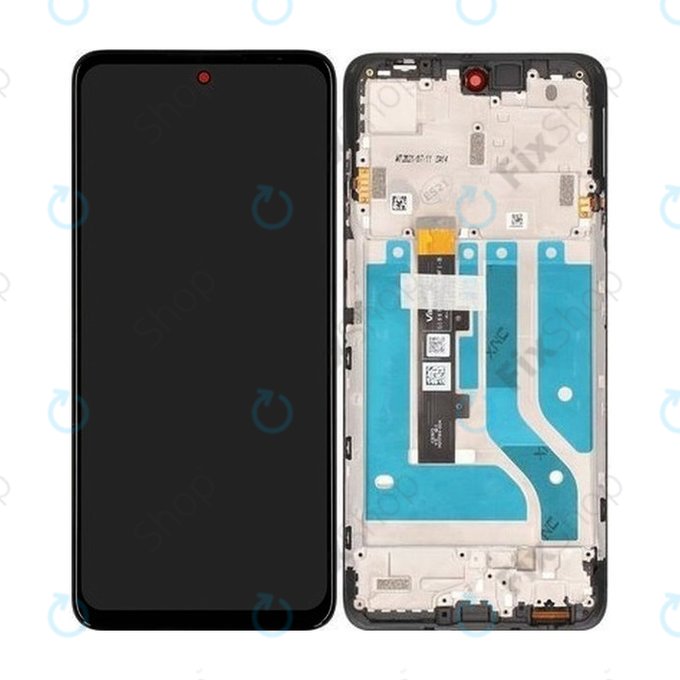 Wyświetlacz do Motorola Edge 20 Lite XT2139, Ekran dotykowy z ramką, 5D68C19271, Genuine Service Pack