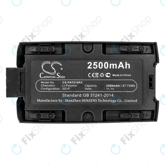 Bateria do Parrot Bebop 2, Parrot Bebop 2 Pro, 2500mAh, Li-Pol, 11.1V, HQ