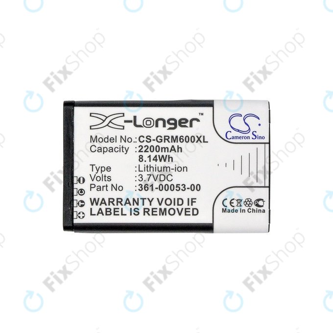 Bateria do Garmin Montana 600, 600T, 600t Camo, 650, 650T, 680, 680T, Monterra, 010-11599-00, 010-11654-03, 361-00053-00, 361-00053-04, 2200mAh, HQ