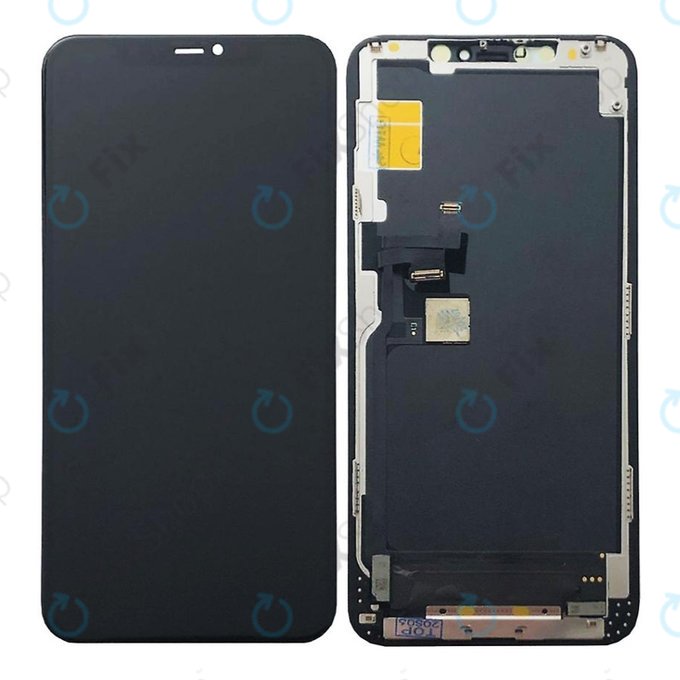 Wyświetlacz Soft OLED dla iPhone 11 Pro Max, Ekran dotykowy z ramką, FixPremium