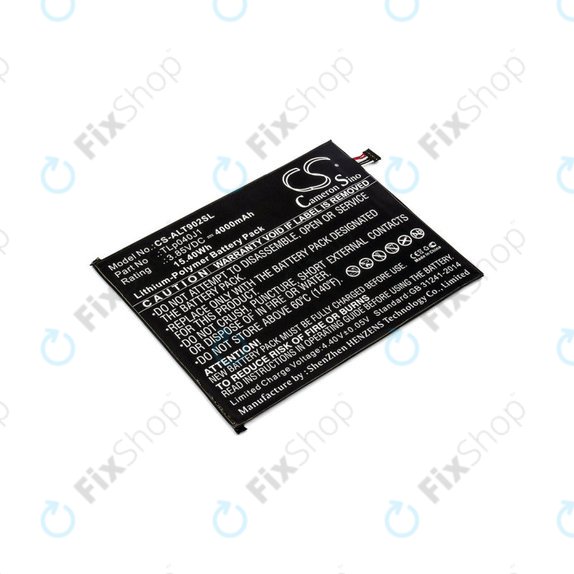 Bateria do Alcatel 8082, Alcatel 9024w, 4000mAh, Li-Pol, 3.85V, TLp040J1, HQ