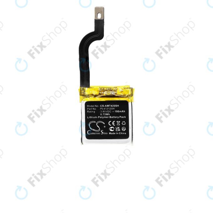 Bateria do Amazfit GTR 42mm, 190mAh, Li-Pol, 3.85V, PL412120H, HQ