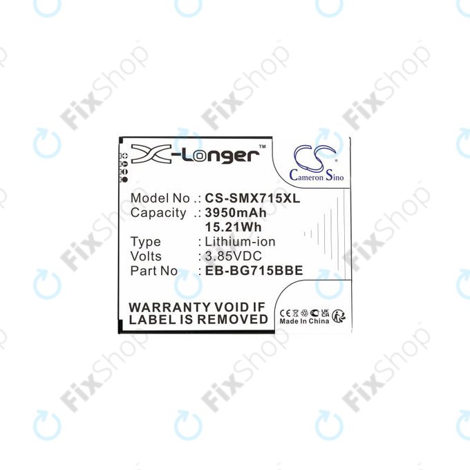Bateria do Samsung Xcover Pro G715F, EB-BG715BB, 3950mAh, HQ