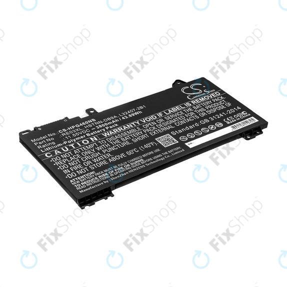 Bateria do HP ProBook 455, 450, 445, 440, 430 G6, 3800mAh, Li-Pol, 11.55V, RE03XL, HQ