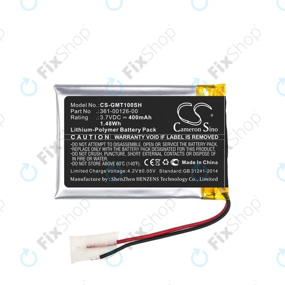 Bateria do Garmin Fenix 6X, 6X Pro Solar, Tactix Delta, 361-00126-00, 400mAh, HQ