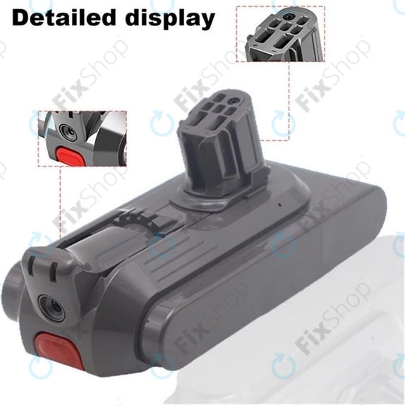 Bateria do Dyson V12, SV30, 394167-1, 386706-85, 965470-01, Li-Ion, 25,2V 2500mAh, HQ