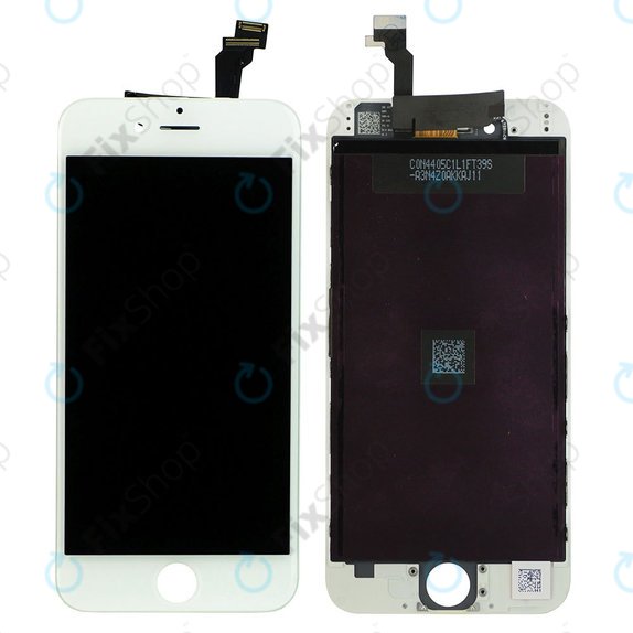 Wyświetlacz dla iPhone 6, White, Ekran dotykowy z ramką, Refurbished