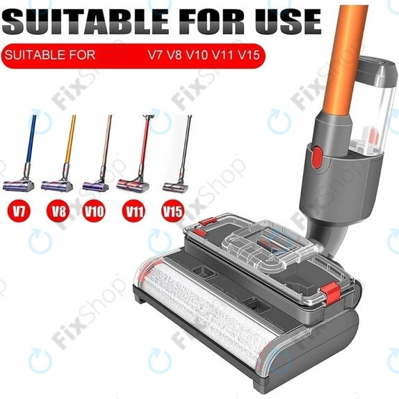Szczotki do szorowania na mokro, sucho do Dyson V-series