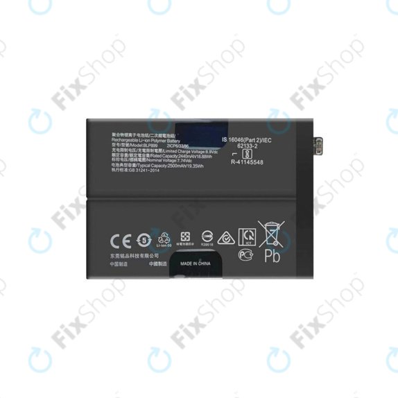 Bateria do OnePlus 10 Pro NE2210, NE221, BLP899, 5000mAh
