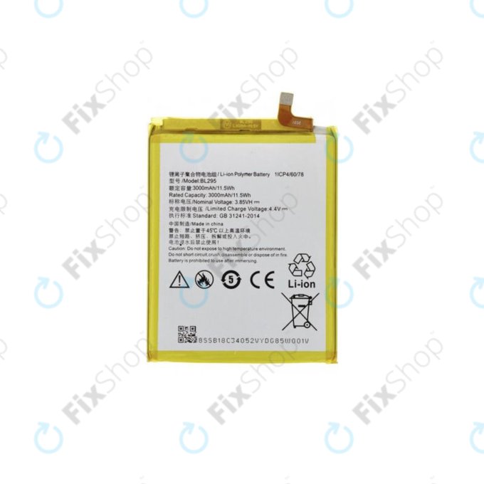 Bateria do Lenovo K9, BL295, 3000mAh