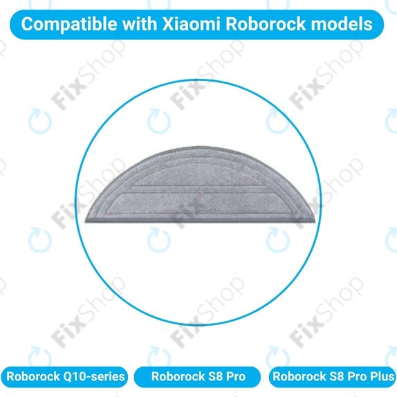 Ściereczka mopująca, 2 szt. do Xiaomi Roborock Q10-series, S8 Pro, S8 Pro Plus
