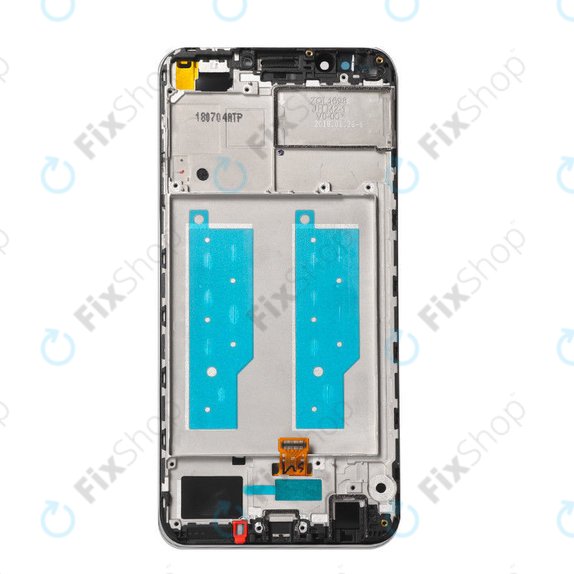 Wyświetlacz do Huawei Y7 Prime (2018), Ekran dotykowy z ramką, Czarny, Black, TFT