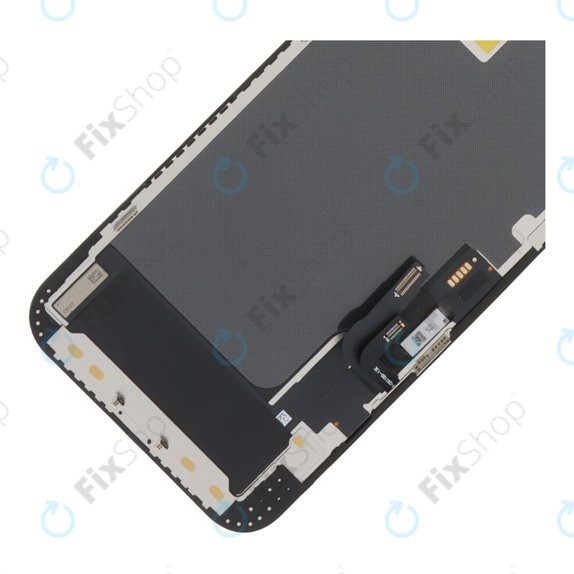 Wyświetlacz Soft OLED dla iPhone 12, 12 Pro, Ekran dotykowy z ramką, DIAGNOSTIC