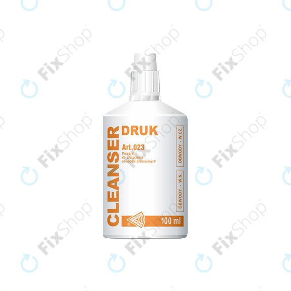 Środek czyszczący do płytek PCB, 100ml, Cleanser DRUK