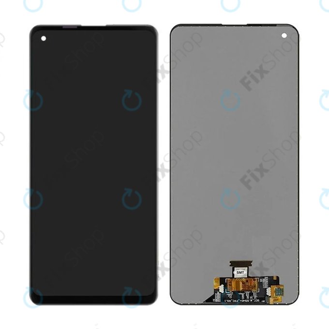 Wyświetlacz do Samsung A21s A217F, Ekran dotykowy bez ramki, TFT