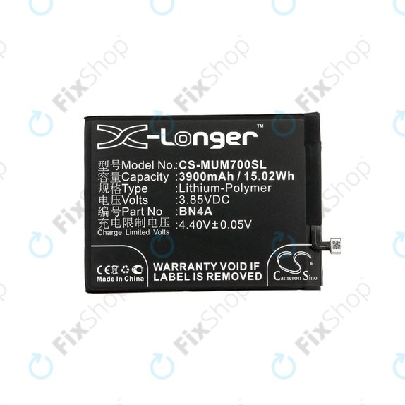 Bateria dla Xiaomi Redmi Note 7, 3900mAh, Li-Pol, 3.85 V, BN4A, HQ